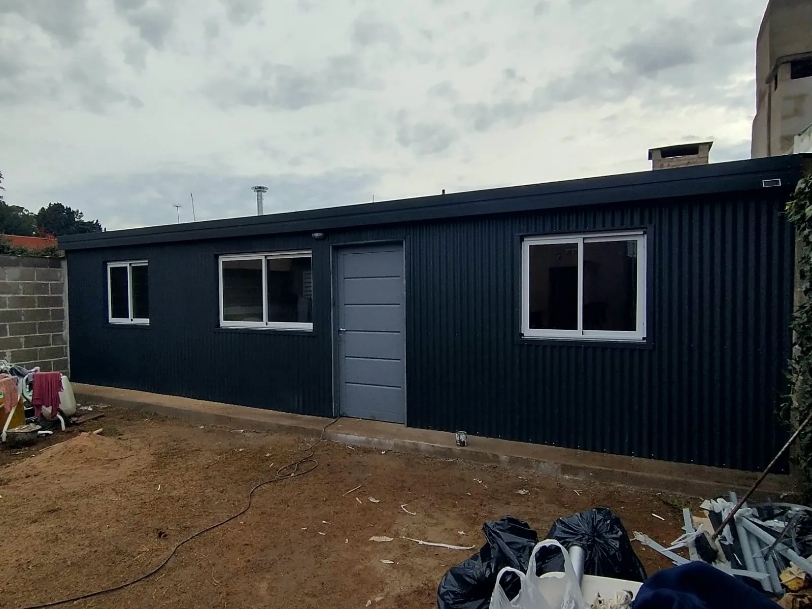 Módulo habitacional construido por Aluminica